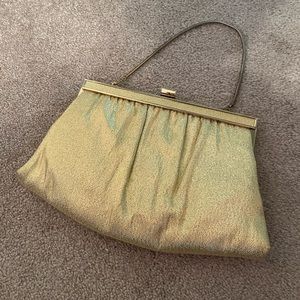 Vintage Gold Clutch- Excellent Condition